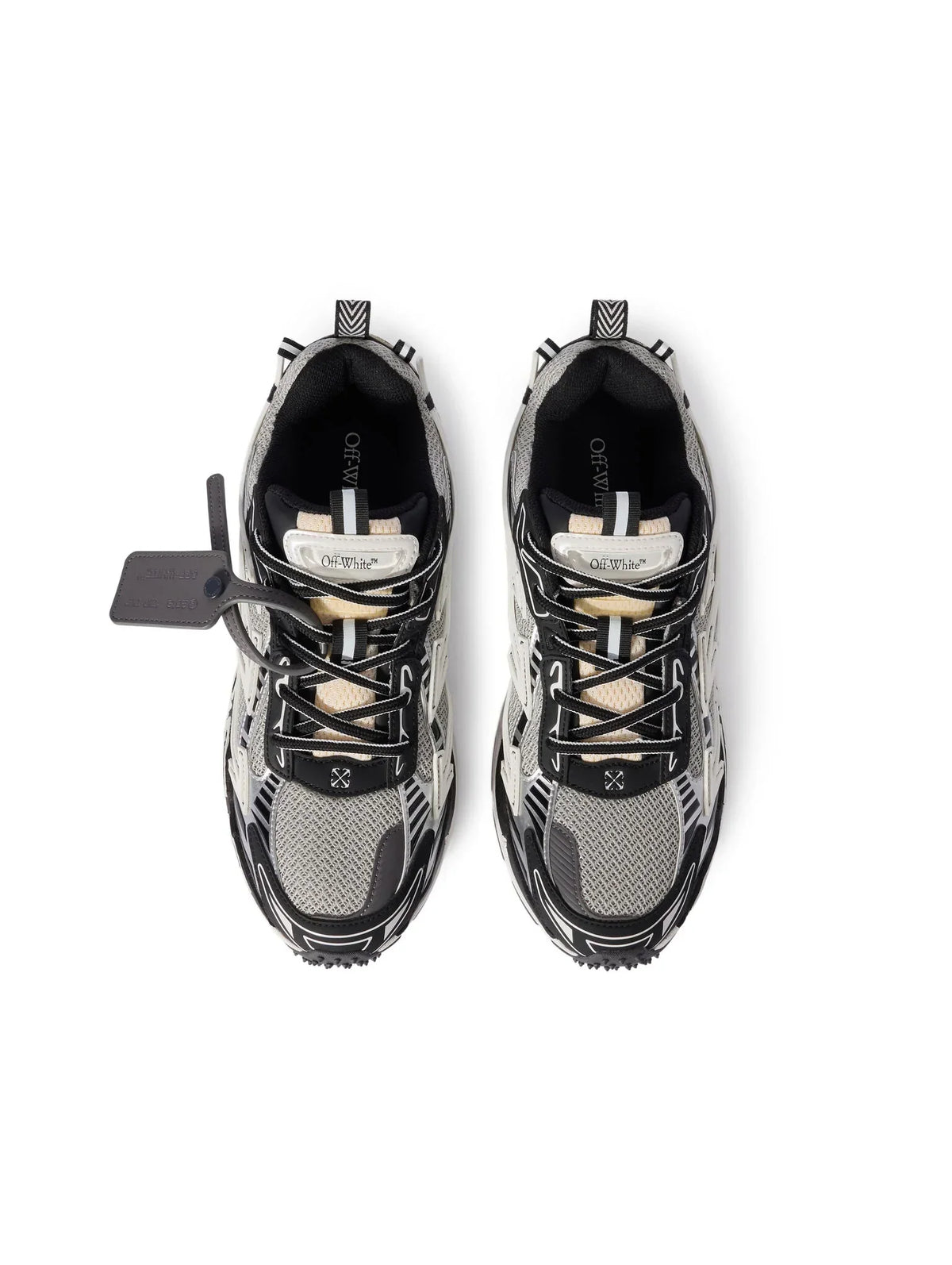 OFF-WHITE Be Right Back Grey Black