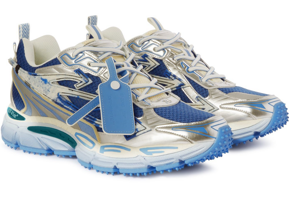 OFF-WHITE Be Right Back Silver Blue