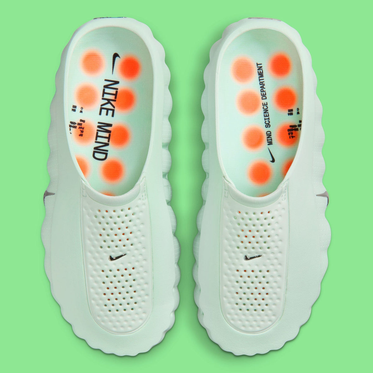 Nike Mind 001 Barely Green Hyper Crimson Black Chrome