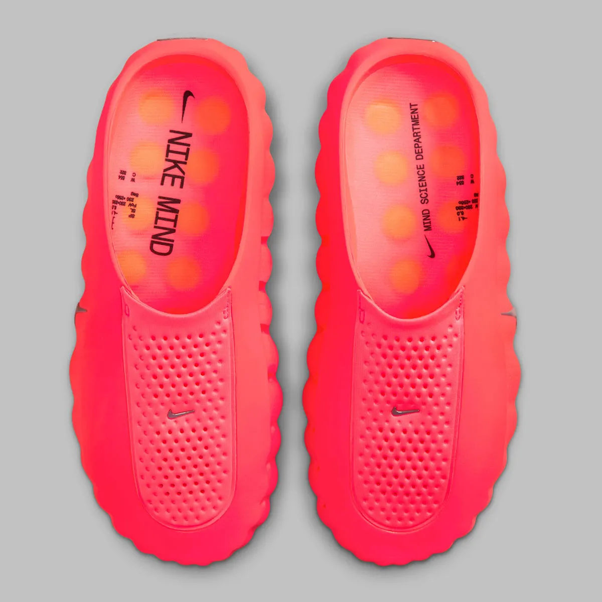 Nike Mind 001 Slide Solar Red