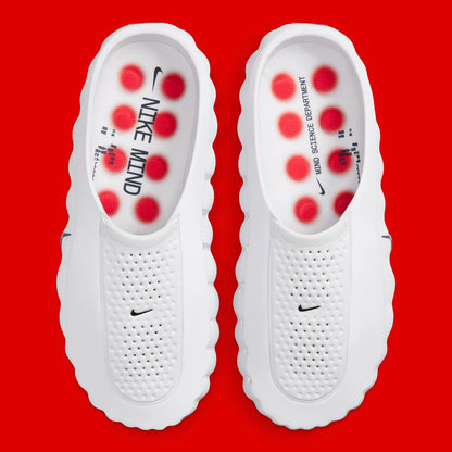 Nike Mind 001 Slide White Speed Red